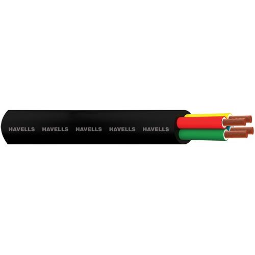 Havells 95 Sqmm 4 Core FR PVC Round Sheathed Flexible Industrial Cable, 100 mtr