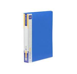 Worldone Ring Binder With Full View Pocket  TRB400V 2D Ring, 25 mm,Blue Size: A4