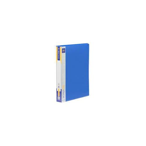 Worldone Ring Binder With Full View Pocket  TRB400V 2D Ring, 25 mm,Blue Size: A4