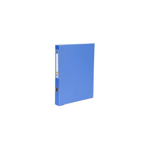 Worldone PVC Ring Binder RB410 2D Ring, 25 mm, Blue Size: A4