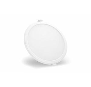 Syska LED Slim Panel Light SSK-RDL-R-20W Round 20W 6500K Cool White 220x36 MM