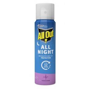 All Out All Night Mosquito and Fly Spray, 30ml