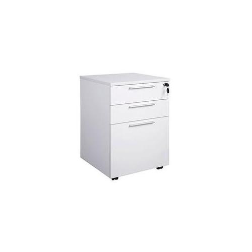 Godrej Pedestal Drawer Metal Free Standing With 2 Key, 585Dx646Hx390W (Prince Grey)