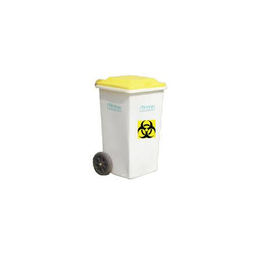 Sintex Wheels Plastic Waste Bin,Height-940 mm, 120 Ltr, 12-05 (Yellow)