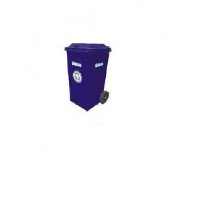 Sintex Wheels Plastic Waste Bin,Height-940 mm, 120 Ltr, 12-05 (Blue)