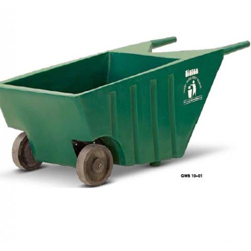 Sintex Container For Heavy Duty Wheel Barrow Bin 110 Ltr, GWB 10-01 (Green)