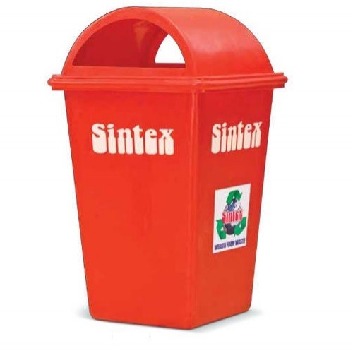 Sintex Waste Rectangular Bin GBR-01 125 Ltr, 1085 mm (Red)