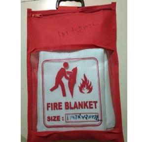 Fire Blanket Fibre Fabric 1.8x1.8 mtr, Thickness: 0.3mm