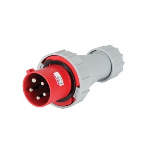 Havells 63A 3P+N+E Industrial Plug & Connector IP77, DHQBB65063