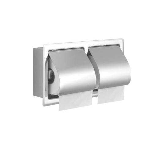 Euronics Twin Toilet Paper Holder (Recessed), RPH 05T