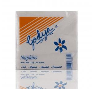 Origami Godya Plain Napkins 1 Ply, 30x 30 Cm