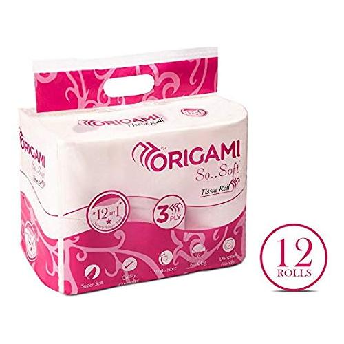 Origami So Soft Toilet Roll 12 in 1-160 Pulls x 3 Ply