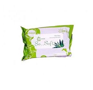 Origami So Soft Wet Wipes-Aloe Vera 25 Pull, 15x20 Cm