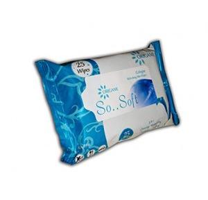 Origami So Soft Wet Wipes Cologne 25 Pull, 15x20 cm