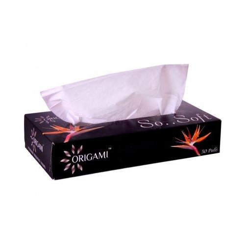 Origami So Soft Face Tissue 50 Pullx2 Ply, 20x20 Cm