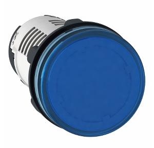 Schneider Round Pilot Light Harmony XB7 22mm 230V Blue, XB7EV06MPN