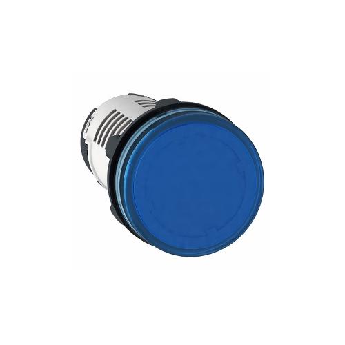 Schneider Round Pilot Light Harmony XB7 22mm 230V Blue, XB7EV06MPN