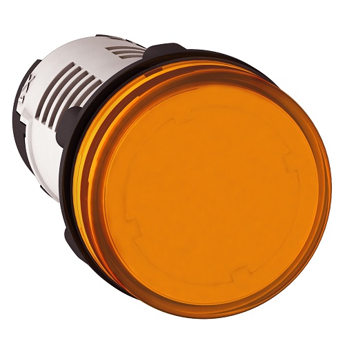 Schneider Round Pilot Light Harmony XB7 22 MM 230V Orange XB7EV08MPN