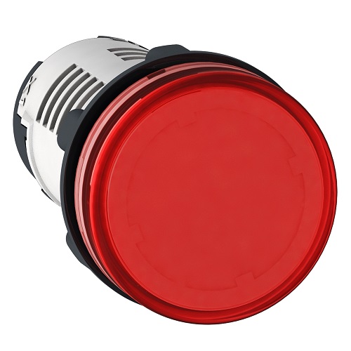 Schneider Round Pilot Light Harmony XB7 22mm 230V Red, XB7EV04MPN