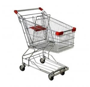 Shopping Trolley SS With Lower Support Space, 65 Ltrs