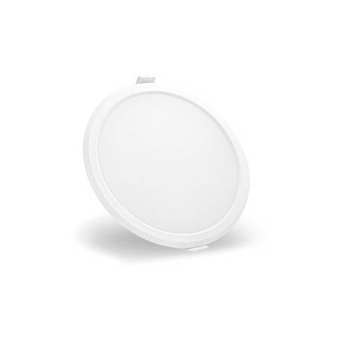 Syska LED Slim Panel Light Round 12W, SSK-RDL-R-12W (Warm White)