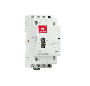 Havells Automatic Modular Contactor With Manual Override 25A 3NO 3P, DHPMA025230M