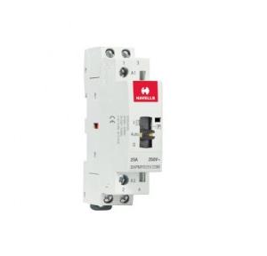 Havells Automatic Modular Contactor With Manual Override 25A 2NO 2P, DHPMF025120M