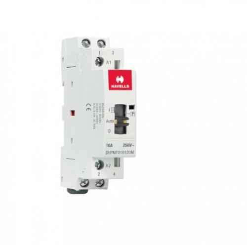 Havells Automatic Modular Contactor With Manual Override 16A 1NO 2P, DHPMF016120M