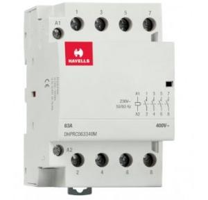 Havells Automatic Modular Contactor 63A 4NO 4P, DHPRC063340M