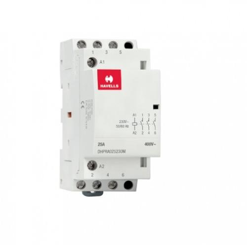 Havells Automatic Modular Contactor  25A 3NO 3P, DHPRA025230M