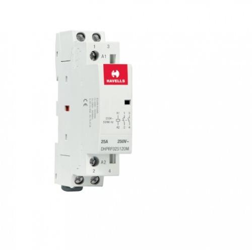 Havells Automatic Modular Contactor 25A 2NO 2P, DHPRF025120M