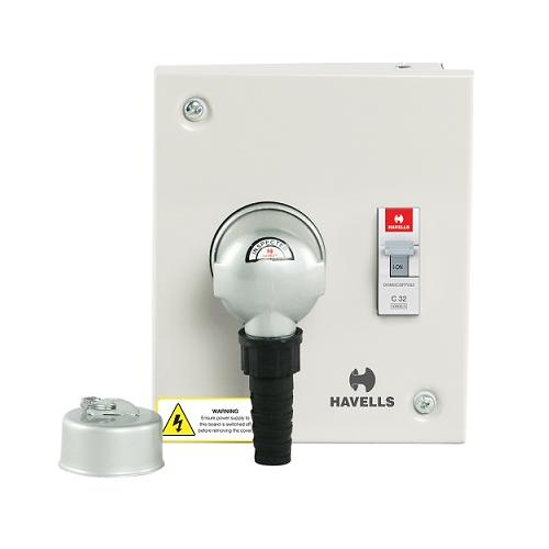 Havells Plug & Socket Distribution Board 30A TPN, DHDPUTN020/DHDPUTN030
