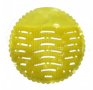 FineX Plastic Urinal Screen Mat (Rim Block Lemon)