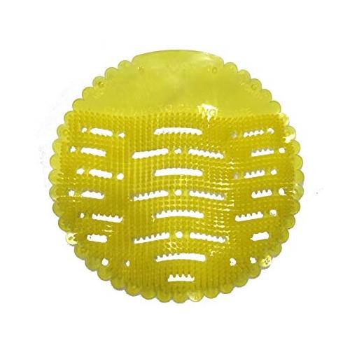 FineX Plastic Urinal Screen Mat (Rim Block Lemon)