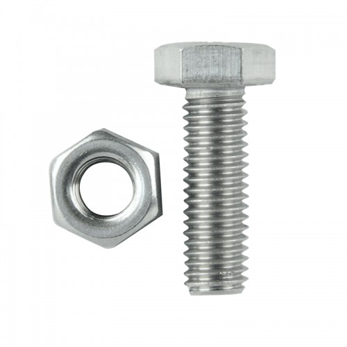 GI Nut Bolt, 6x12 mm