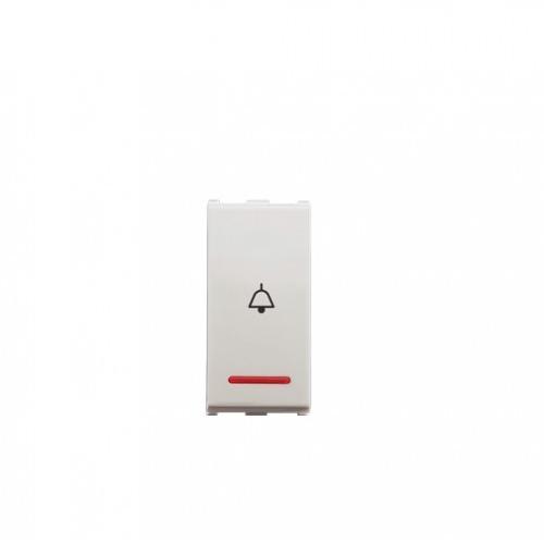 Anchor Roma Urban Bell Push Switch With Indicator 10A 1M, 66133 (White)