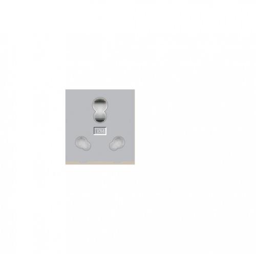 Anchor Roma Classic Twin Socket 30828S  Hevy Duty (Grey) 6A/16A 3 Pin