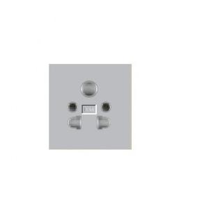 Anchor Roma Classic Multi Socket for cell Pin or 2 Pin & 3 Pin 10A , 30373S (Grey)