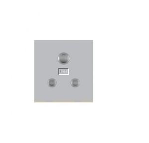 Anchor Roma Classic Socket 6A 3 Pin, 21102S (Grey)