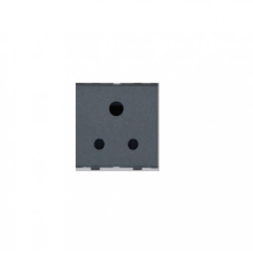 Anchor Penta Socket 6A 3 Pin 2M, 65203B (Black)