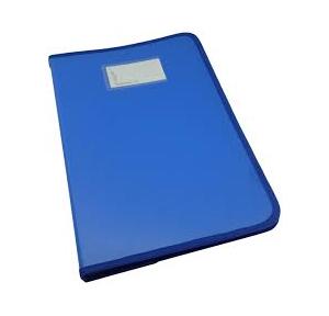 Worldone Zipper Display Book DB515F 20 Pockets,Blue Size: F/C