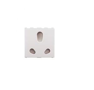 Anchor Roma Urban Twin Socket 20A/10A 2M, 66405 (White)