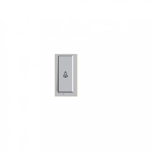 Anchor Roma Classic Bell Push Switch 10A, 21044S (Grey)