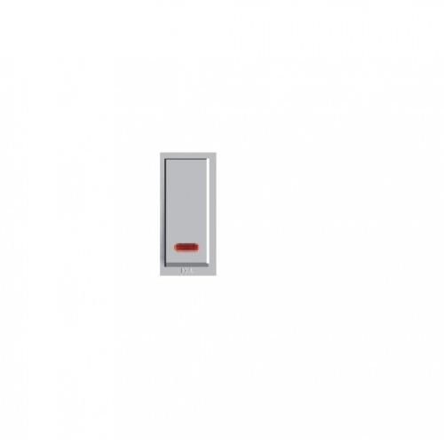Anchor Roma Classic Switch With Neon 10AX 1 Way, 21033S (Grey)