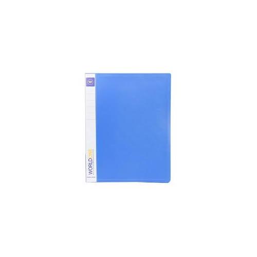 Worldone Display Book DB504F 50 Pockets,Blue Size: F/C