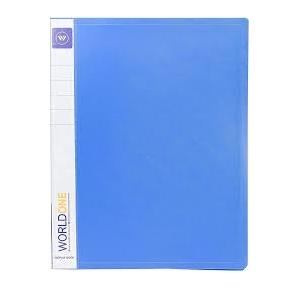 Worldone Display Book DB504 50 Pockets,Blue Size: A4