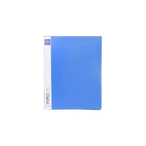 Worldone Display Book DB504 50 Pockets,Blue Size: A4