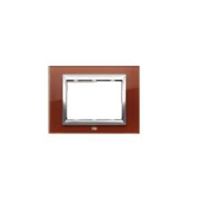 Anchor Roma Vetro Module Plate 18M, 30282 GRM (Regal Mahogany)