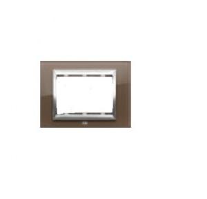 Anchor Roma Vetro Module Plate 18M, 30282 GAB(Coconut Brown)