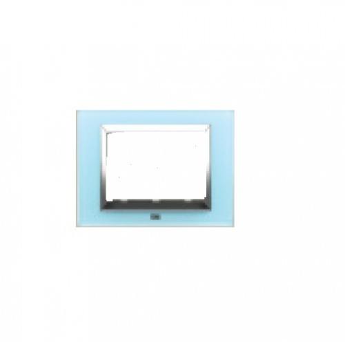 Anchor Roma Vetro Module Plate 12M, 30271 GAB (Aqua Blue)